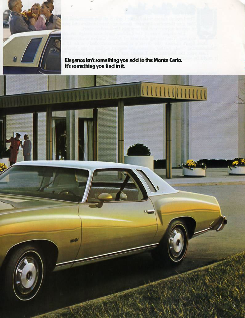1974 Chevrolet Monte Carlo Brochure Page 11